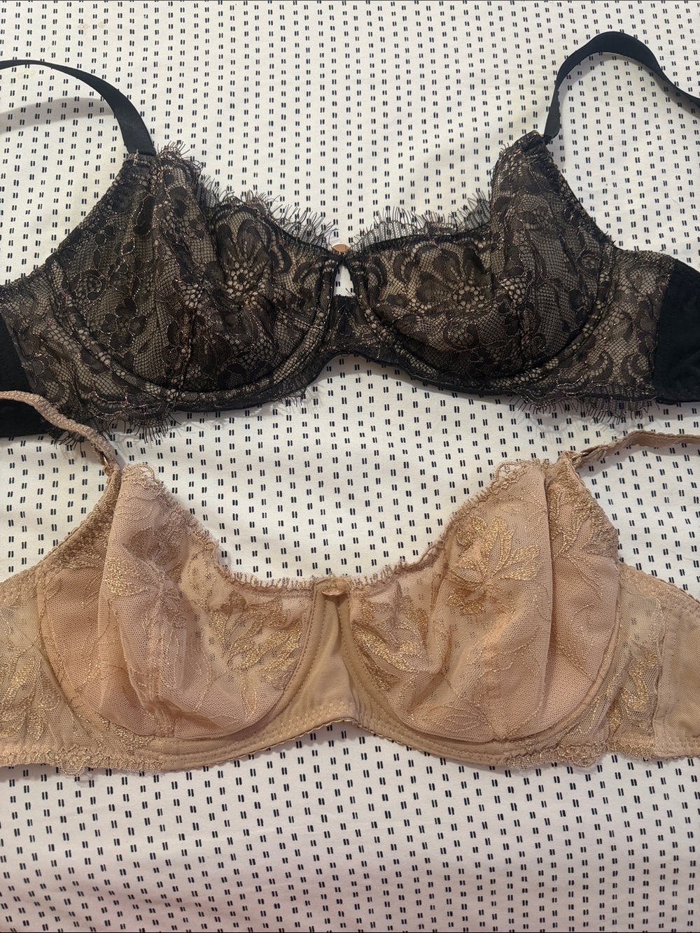 Lace underwire bra bundle
